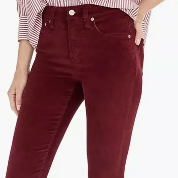 𝐉.𝐂𝐑𝐄𝐖 Velvet Skinny Jeans - Picture 3 of 9